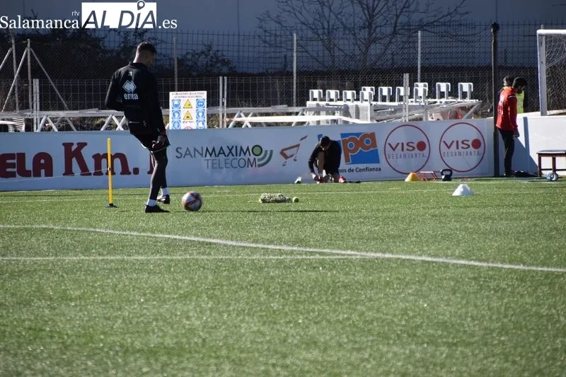 Jugadores de Unionistas durante el entrenamiento | Fotos: Vanesa Martins