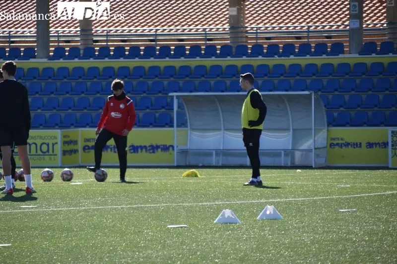 Jugadores de Unionistas durante el entrenamiento | Fotos: Vanesa Martins