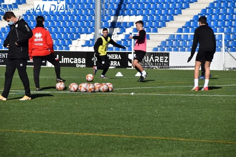 Jugadores de Unionistas durante el entrenamiento | Fotos: Vanesa Martins