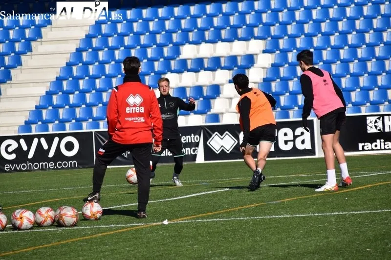 Jugadores de Unionistas durante el entrenamiento | Fotos: Vanesa Martins