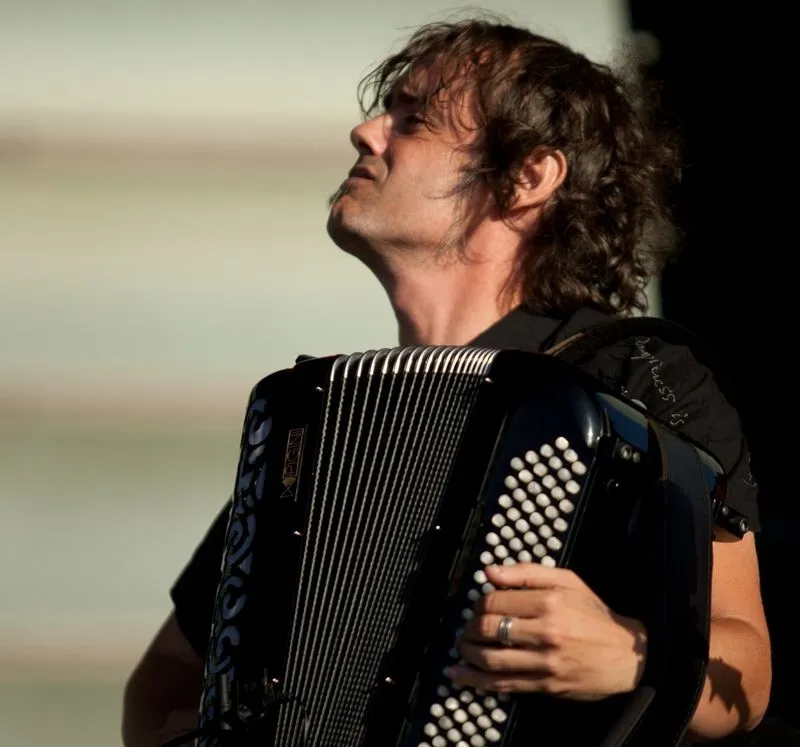 Javier López Jaso, uno de los acordeonistas españoles más relevantes. Foto de Javier López Jaso
