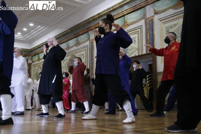 Curso de Wudang Wushu ofrecido por el maestro Xu Benli en Salamanca - Fotos: David Sañudo