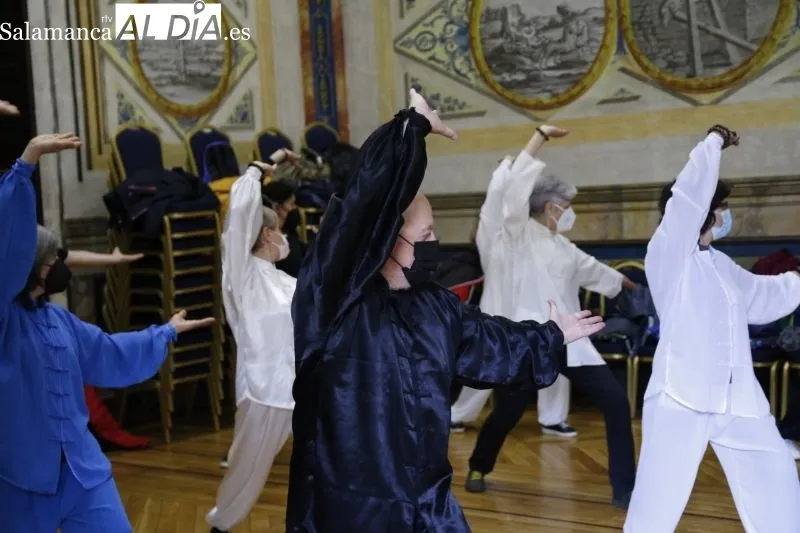 Curso de Wudang Wushu ofrecido por el maestro Xu Benli en Salamanca - Fotos: David Sañudo