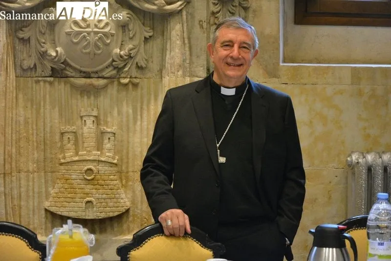 El obispo de Salamanca y Ciudad Rodrigo, monseñor José Luis Retana - Archivo