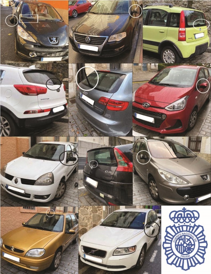 Localizado el grupo de jóvenes que ha provocado daños en más de 20 vehículos de esta localidad salmantina