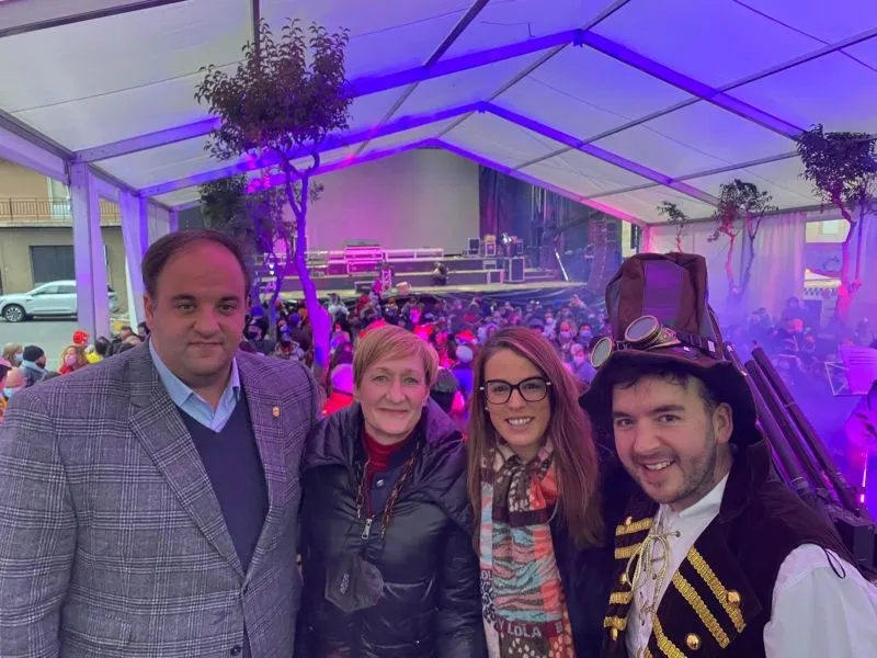 Foto 7 - Guijuelo se sumerge en el carnaval con una novedosa trompetada