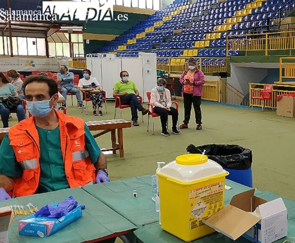 Turno de segundas dosis para la población infantil en la Zona Básica de Salud de Béjar coronavirus vacuna