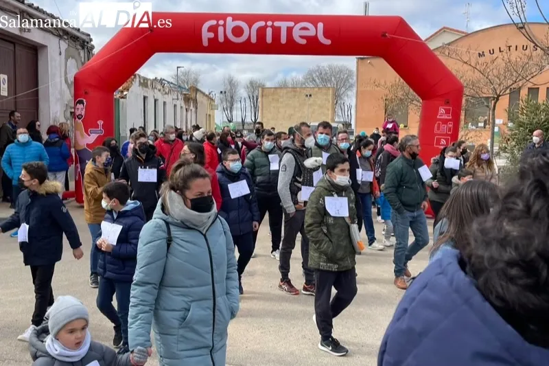 Babilafuente ha vivido este domingo su aplazada Carrera del Turròn