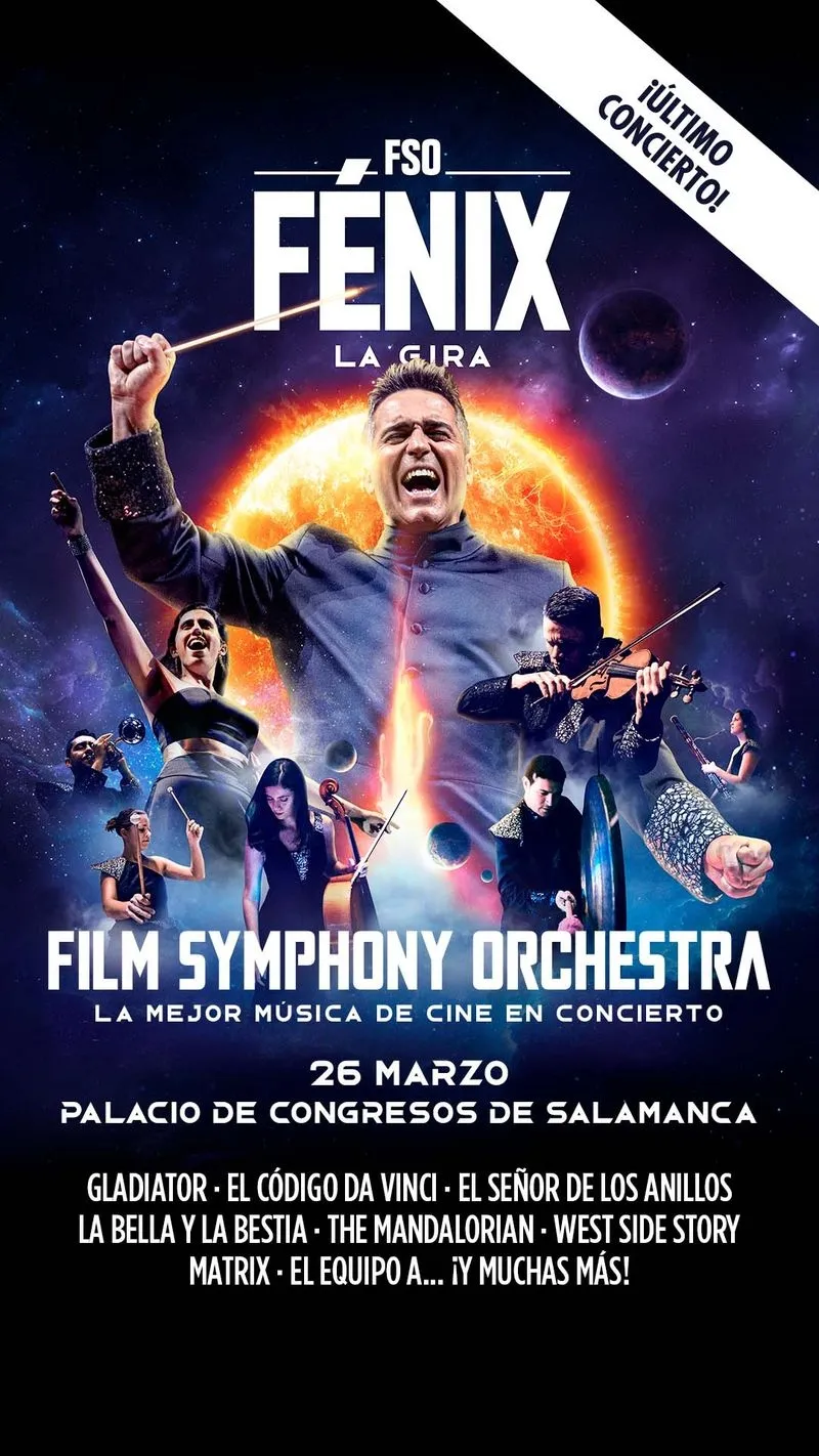 Imágenes del Ballet de Cámara de Madrid, León Benavente y la Film Simphony Orchestra 