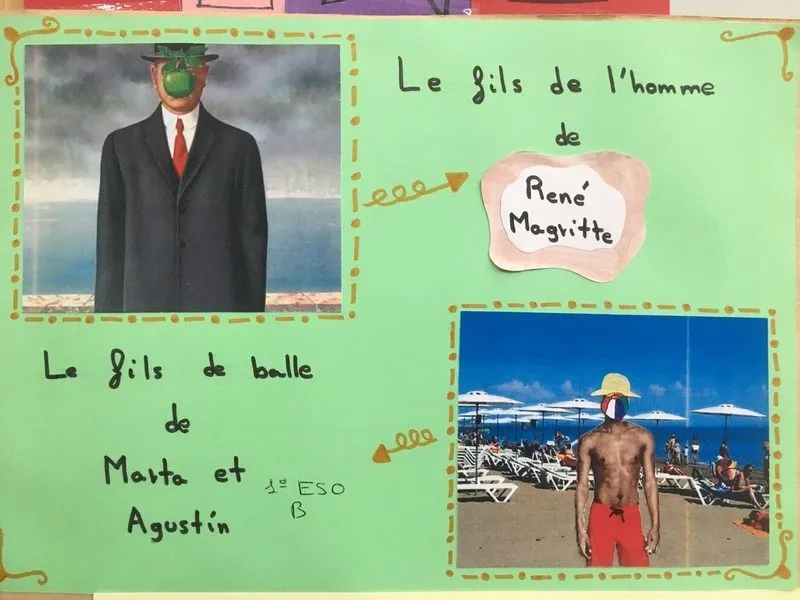 Exposición sobre Bélgica en el IES Campo Charro de La Fuente de San Esteban 