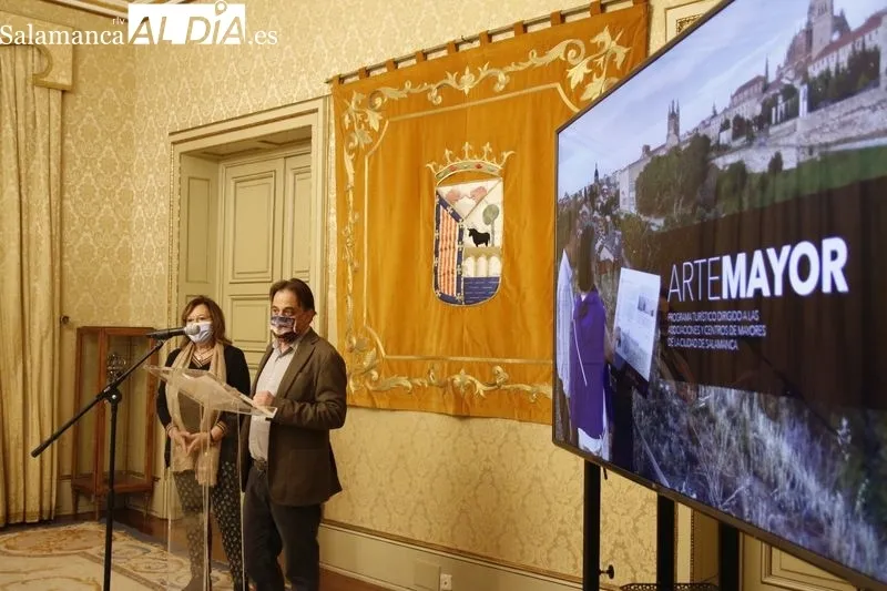 Presentación en el Ayuntamiento del programa turístico 'Artemayor'. Foto de David Sañudo