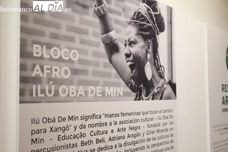 Exposición “Bloco Afro Ilú Oba De Min”, del fotógrafo André Astro, en el Centro de Estudios Brasileños (CEB) 