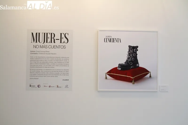 Inauguración de la exposición 'MUJER-ES', de la artista Coral Corona, en el CMI 'El Charro'. Fotos: David Sañudo