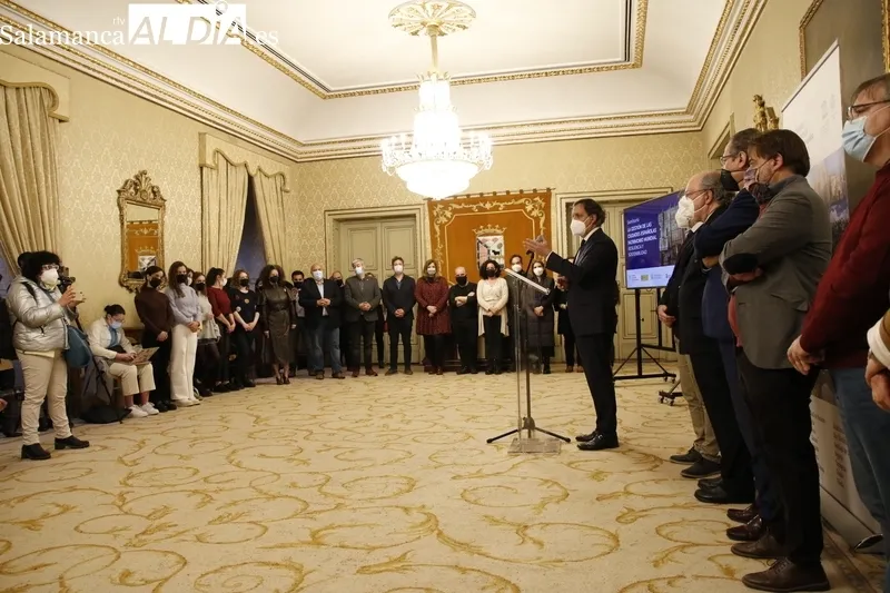 El alcalde ha recibido a los participantes en el Seminario 'La Gestión de las Ciudades Patrimonio'