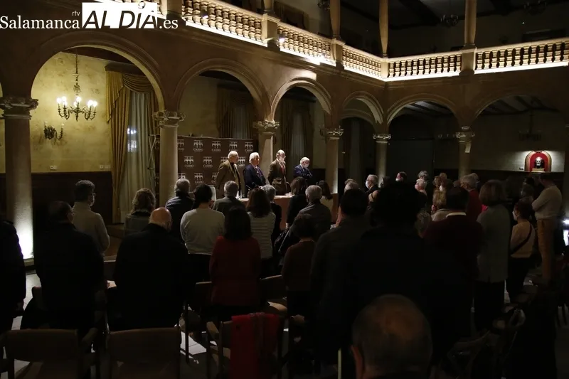 Presentación del libro de Antonio Purroy en el Casino de Salamanca