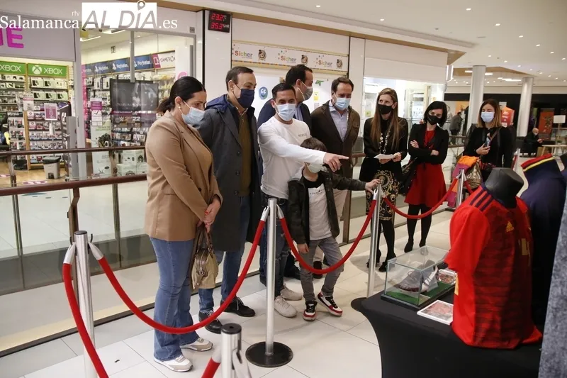 Inauguración de la exposición Leyendas del deporte. Fotos: David Sañudo