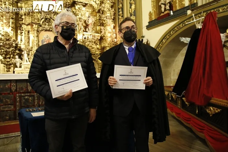 Acto de bendición de la talla del Ángel anunciador en la Vera Cruz. Fotos: David Sañudo