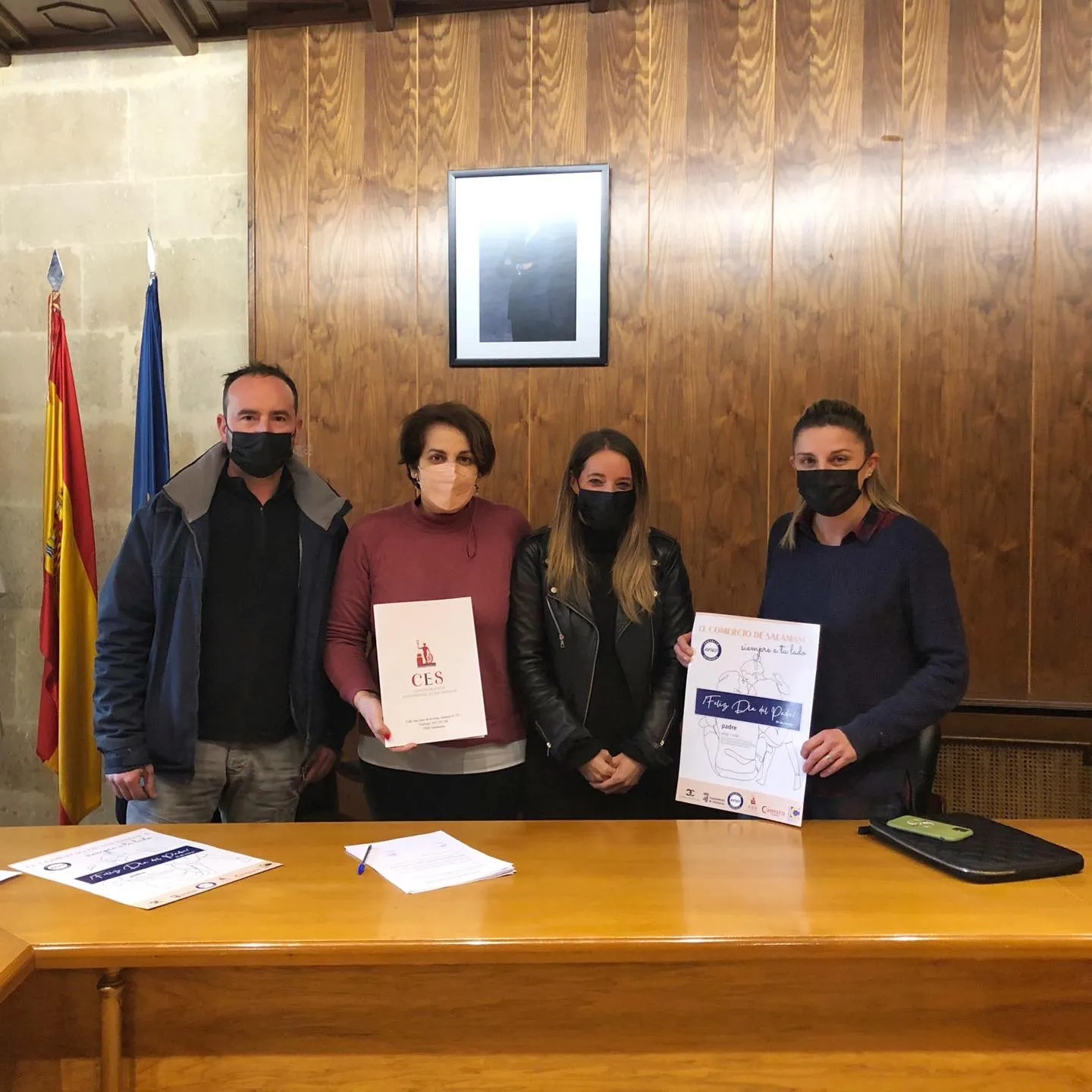 Foto 2 - EMALBA se adhiere a la Confederaci&oacute;n de Empresarios Salmantinos