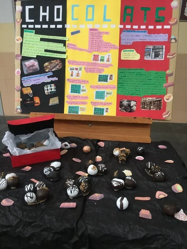 Exposición sobre Bélgica en el IES Campo Charro de La Fuente de San Esteban 