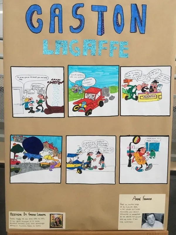 Exposición sobre Bélgica en el IES Campo Charro de La Fuente de San Esteban 