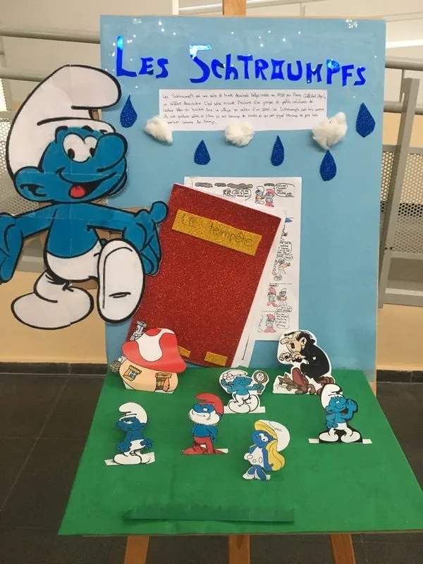 Exposición sobre Bélgica en el IES Campo Charro de La Fuente de San Esteban 