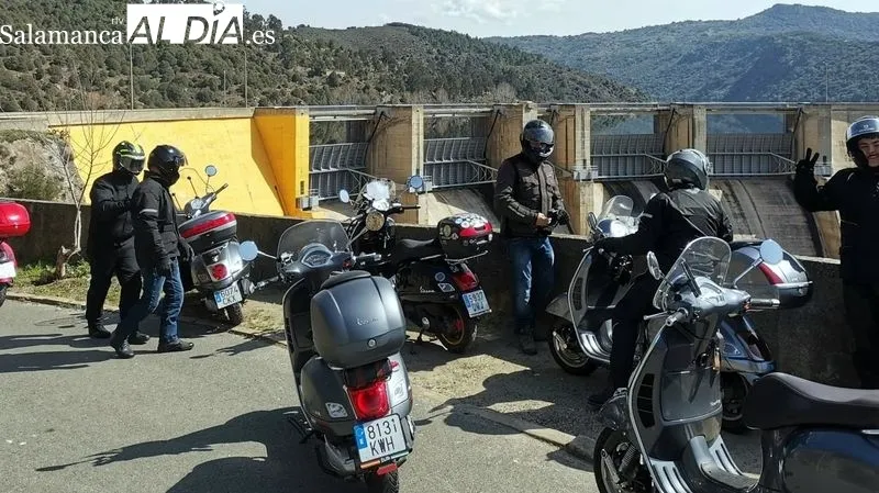 Los moteros disfrutaron del hermoso paisaje de Las Arribes