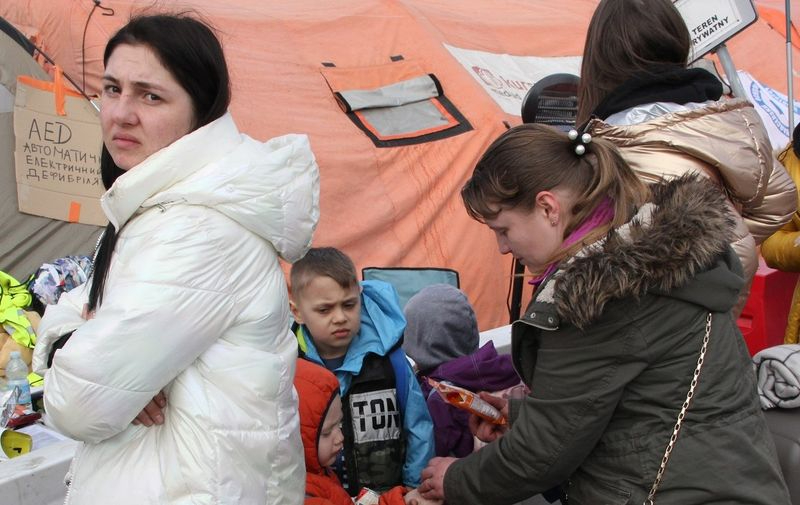 El salmantino Alberto López ha pasado unos días en Medyka, al sur de Polonia, uno de los puntos fronterizos con Ucrania más concurridos