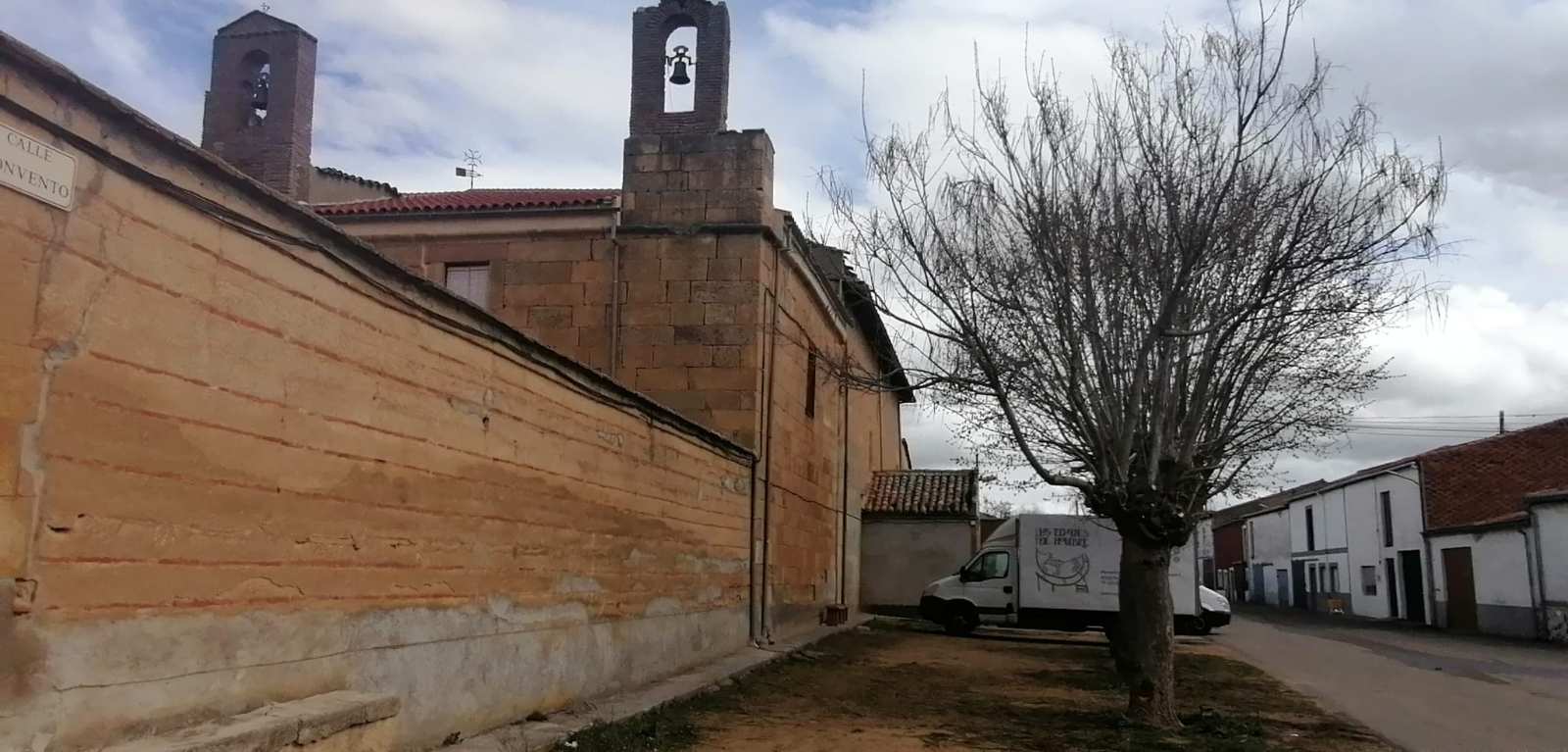 Imagenes del desmontaje del Monasterio Santa María la Alta de Villoruela