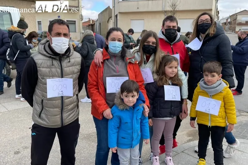 Babilafuente ha vivido este domingo su aplazada Carrera del Turròn