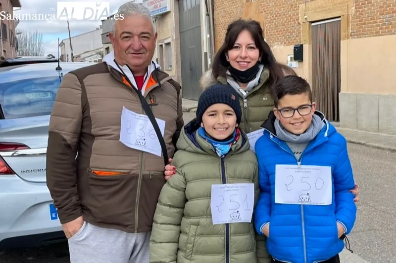Babilafuente ha vivido este domingo su aplazada Carrera del Turròn