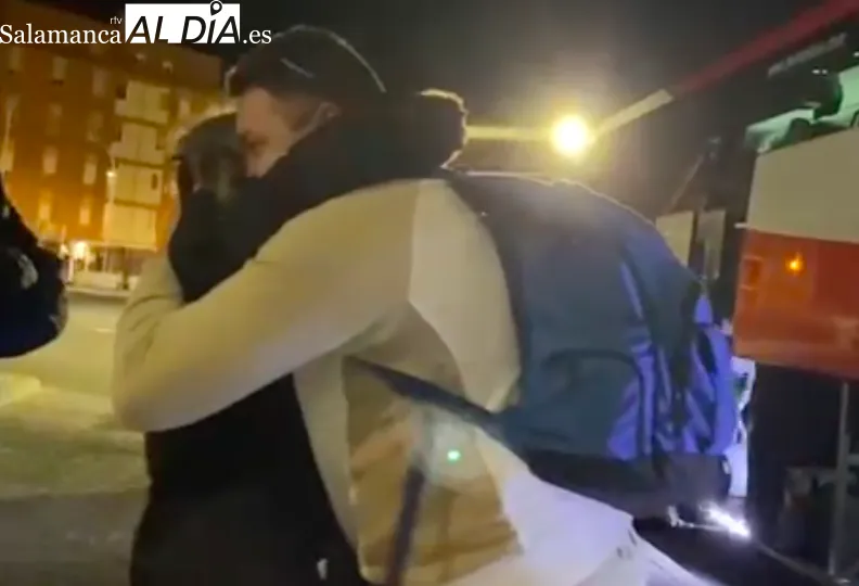 Foto 5 - Entre abrazos y l&aacute;grimas: as&iacute; ha sido la llegada de los primeros ucranianos a Salamanca
