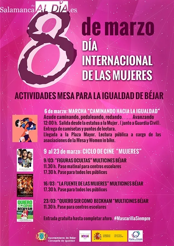 Foto 2 - B&eacute;jar camina hacia la Igualdad