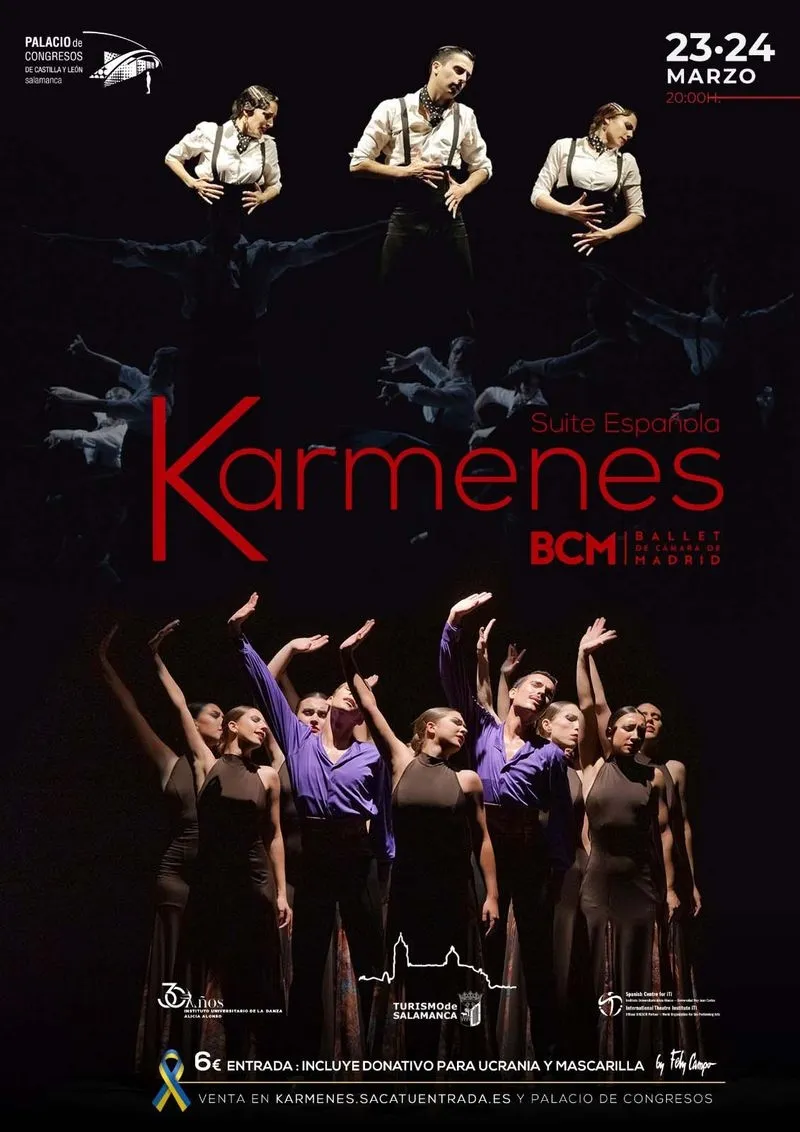 Imágenes del Ballet de Cámara de Madrid, León Benavente y la Film Simphony Orchestra 