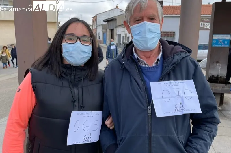 Babilafuente ha vivido este domingo su aplazada Carrera del Turròn