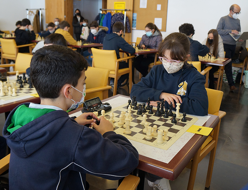 Foto 2 - La Escuela de ajedrez de Béjar logra una medalla de plata y una de bronce en los Juegos Escolares provinciales