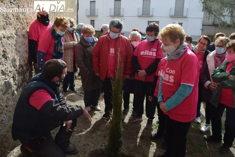 Foto 6 - Ayuntamiento y Aqualia colaboran en la iniciativa 'Pl&aacute;ntate por ellas, por un futuro m&aacute;s sostenible'