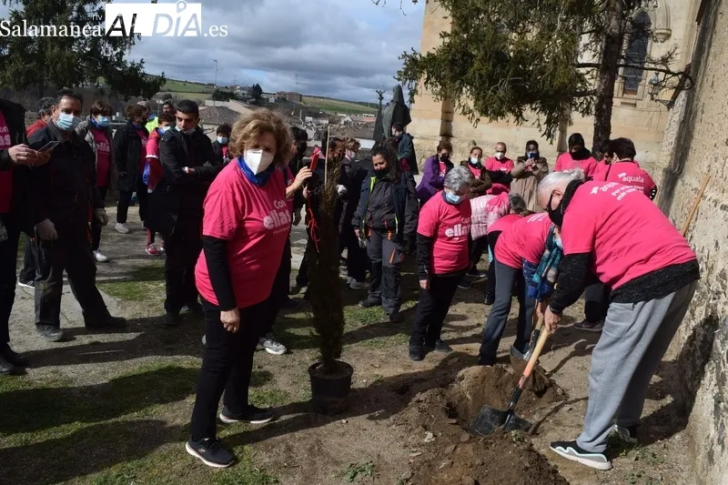 Foto 3 - Ayuntamiento y Aqualia colaboran en la iniciativa 'Pl&aacute;ntate por ellas, por un futuro m&aacute;s sostenible'