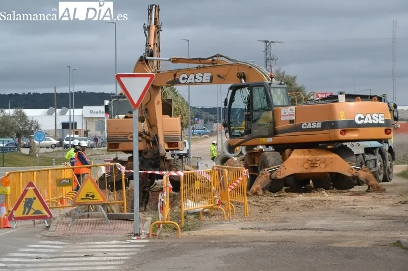Foto 6 - En marcha las obras del &lsquo;paseo industrial verde&rsquo;, con 600.000&euro; de coste y 6 meses de plazo