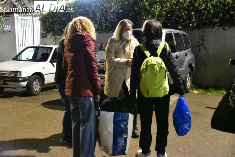 Así ha sido la llegada de un nuevo autobús con refugiados ucranianos | Fotos: Vanesa Martins