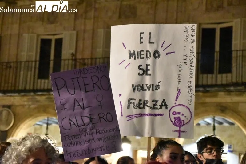 Foto 15 -  &lsquo;No me toques los derechos&rsquo;, la manifestaci&oacute;n del 8M recorre las calles de Salamanca 