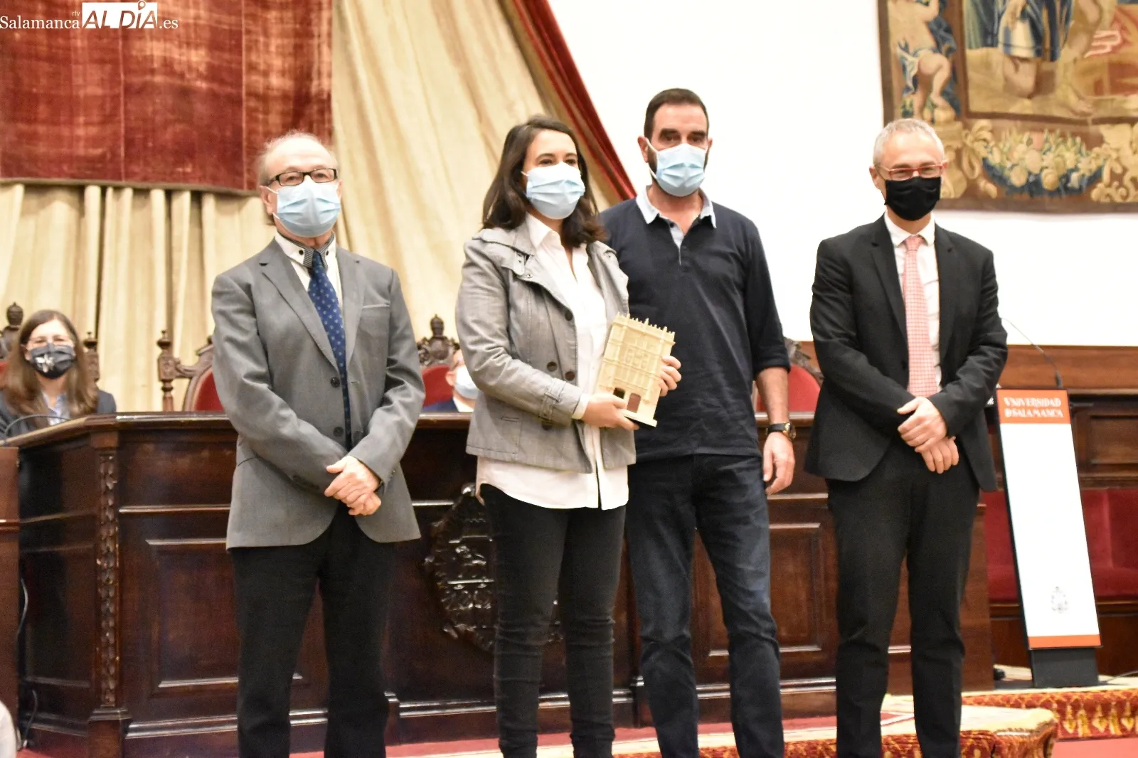 Entrega de distinciones al personal de administración y servicios de la USAL | Fotos: Vanesa Martins