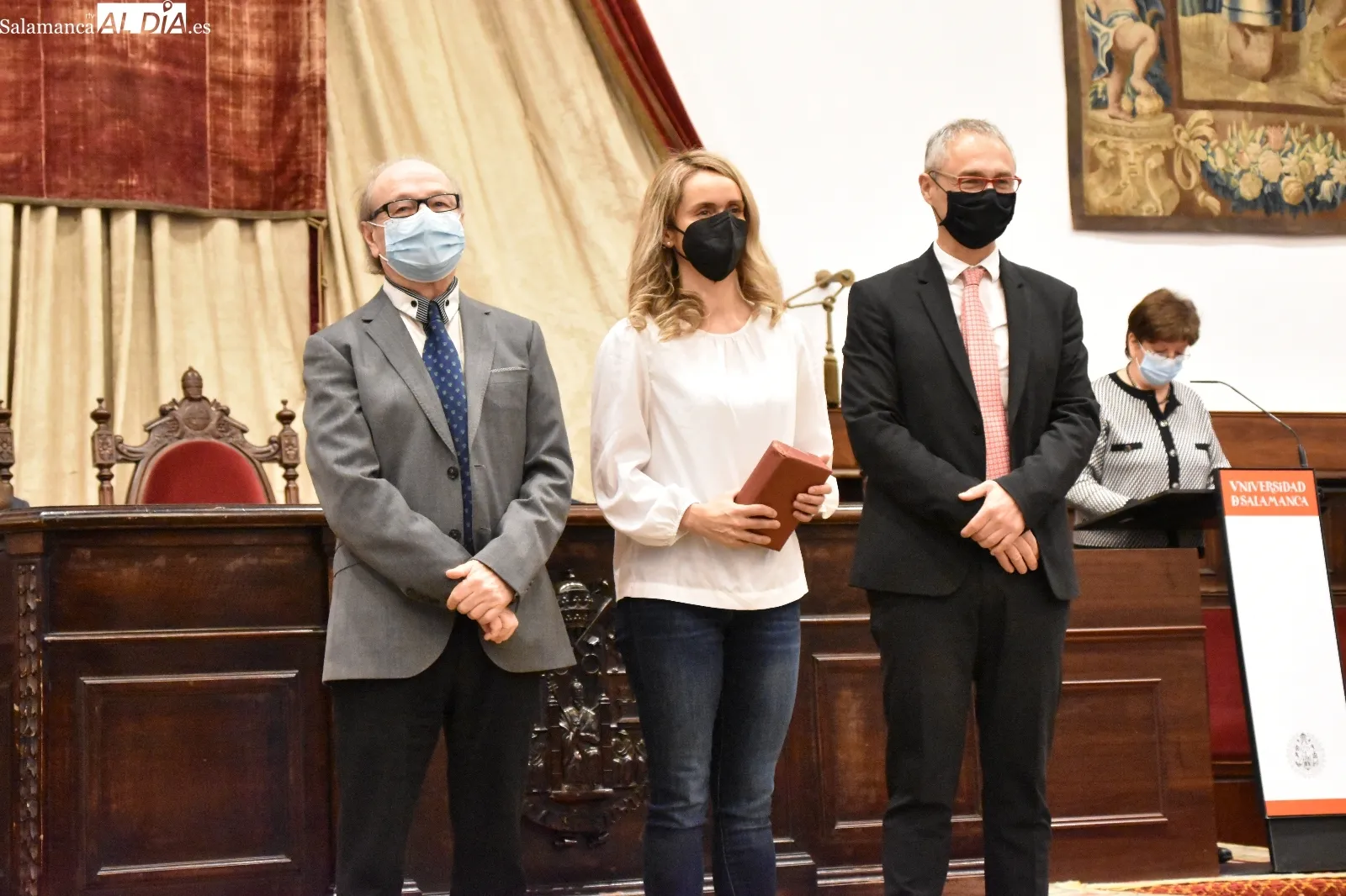 Entrega de distinciones al personal de administración y servicios de la USAL | Fotos: Vanesa Martins