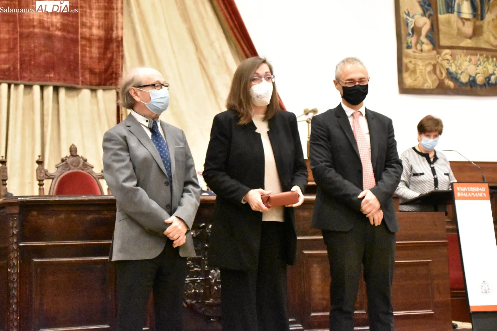 Entrega de distinciones al personal de administración y servicios de la USAL | Fotos: Vanesa Martins