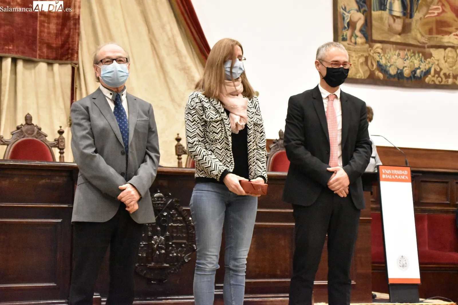 Entrega de distinciones al personal de administración y servicios de la USAL | Fotos: Vanesa Martins