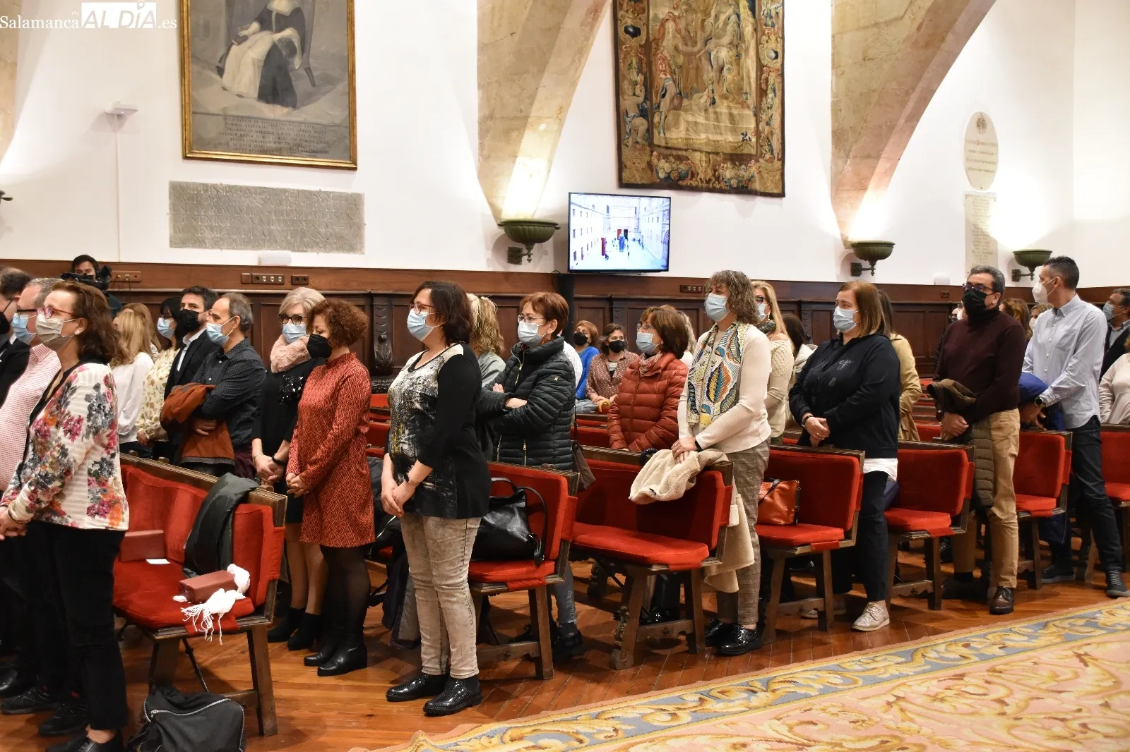 Entrega de distinciones al personal de administración y servicios de la USAL | Fotos: Vanesa Martins