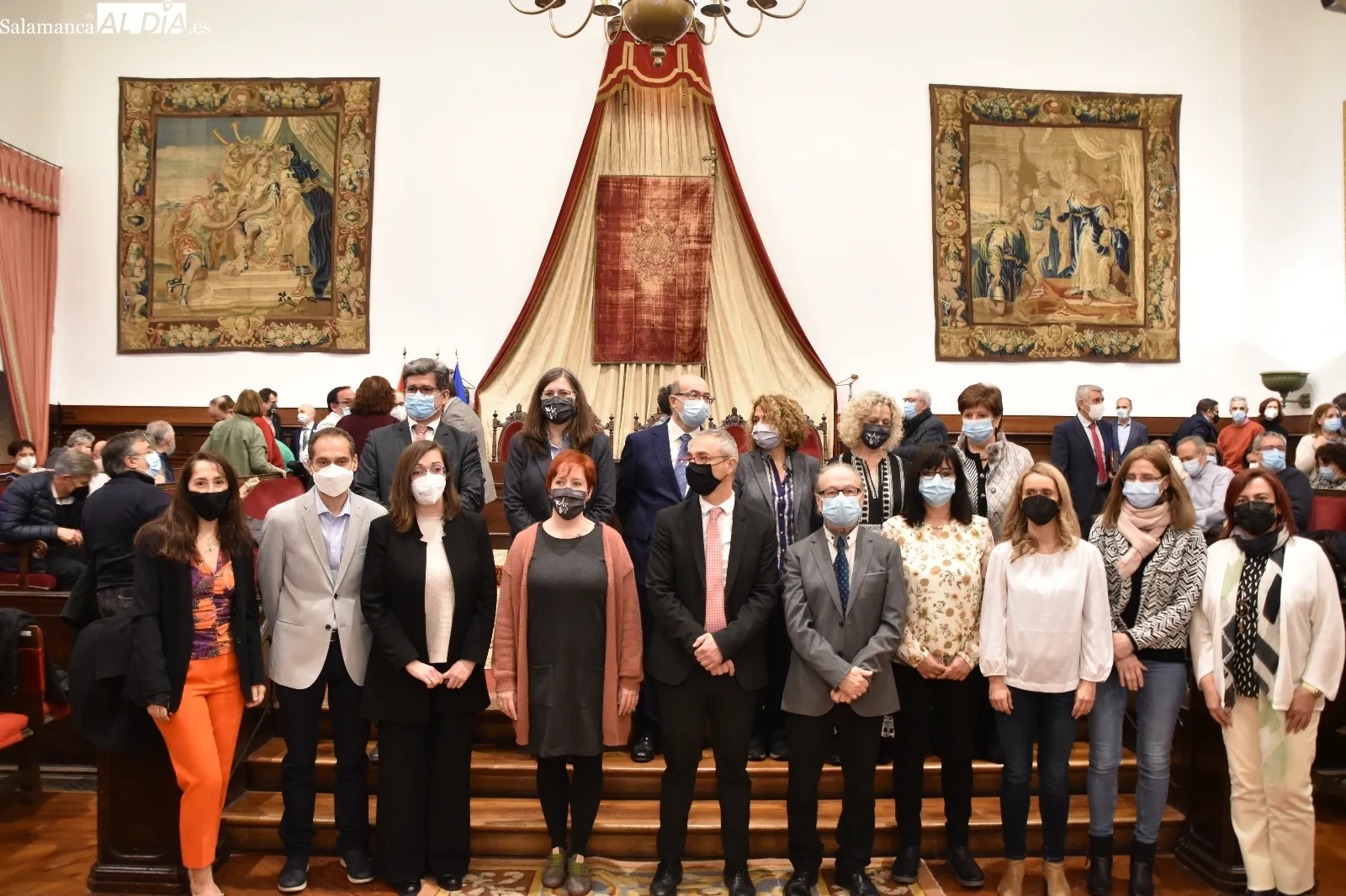 Entrega de distinciones al personal de administración y servicios de la USAL | Fotos: Vanesa Martins