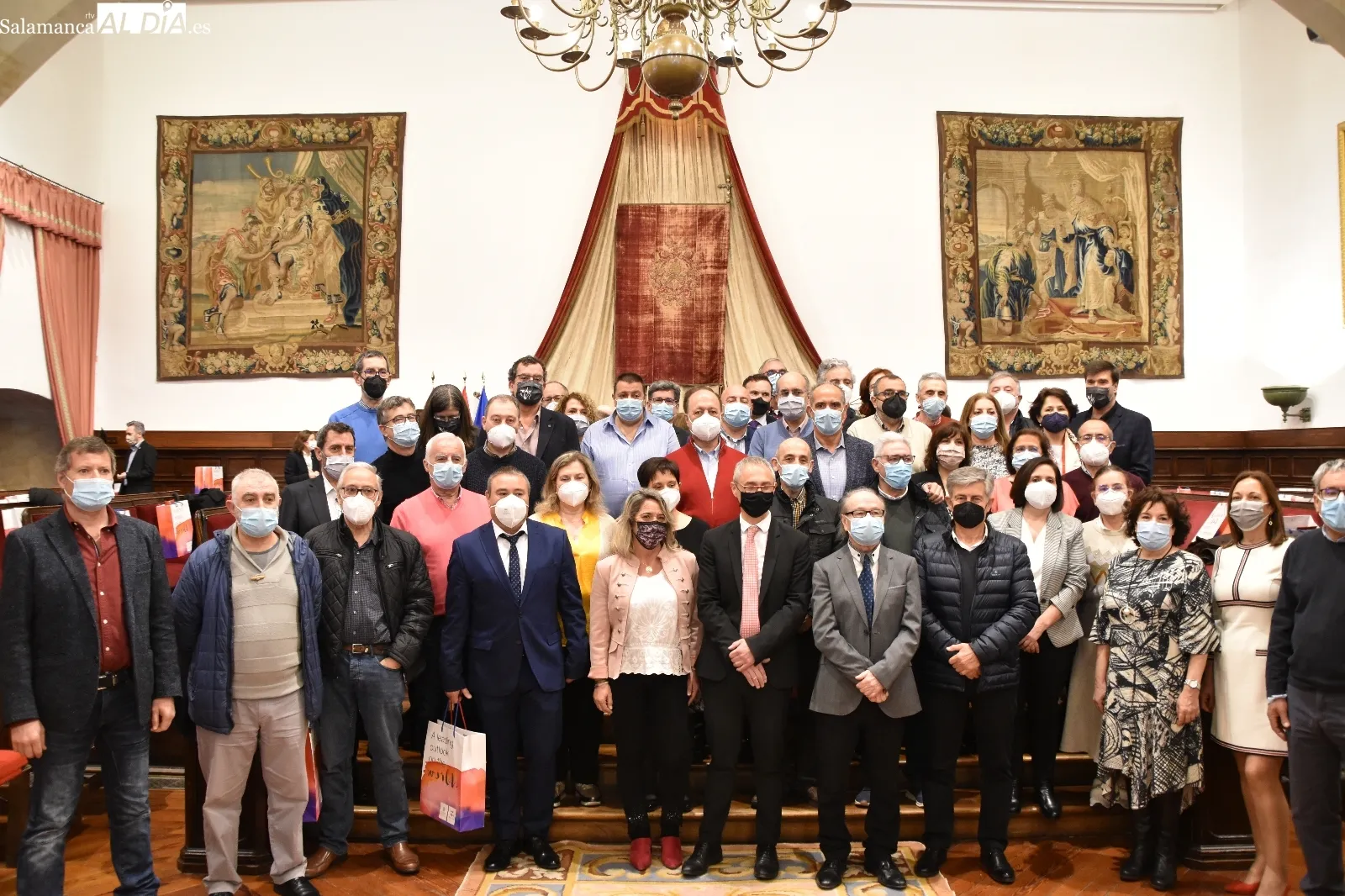 Entrega de distinciones al personal de administración y servicios de la USAL | Fotos: Vanesa Martins