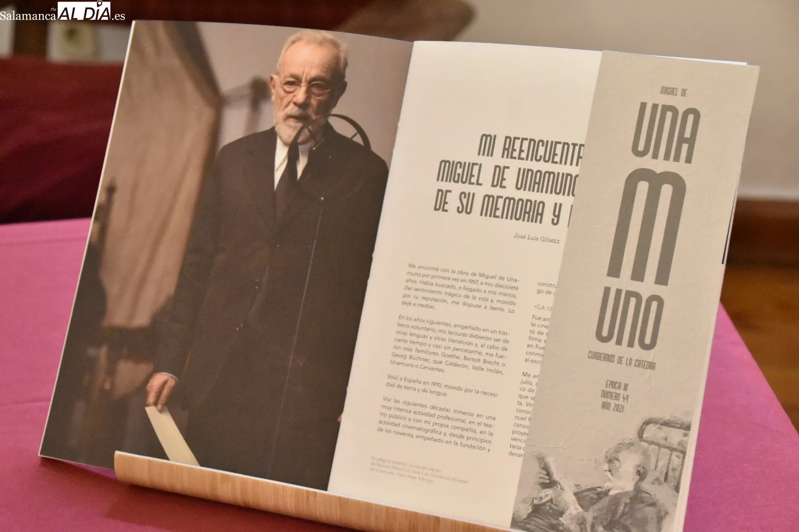 Presentación del último número de “Los Cuadernos de la Cátedra Miguel de Unamuno” | Fotos: Vanesa Martins