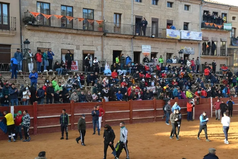 Foto 2 - Notable rendimiento del &lsquo;Toro de Cenizos&rsquo;, con tres sustos nada m&aacute;s salir, ante mucho p&uacute;blico