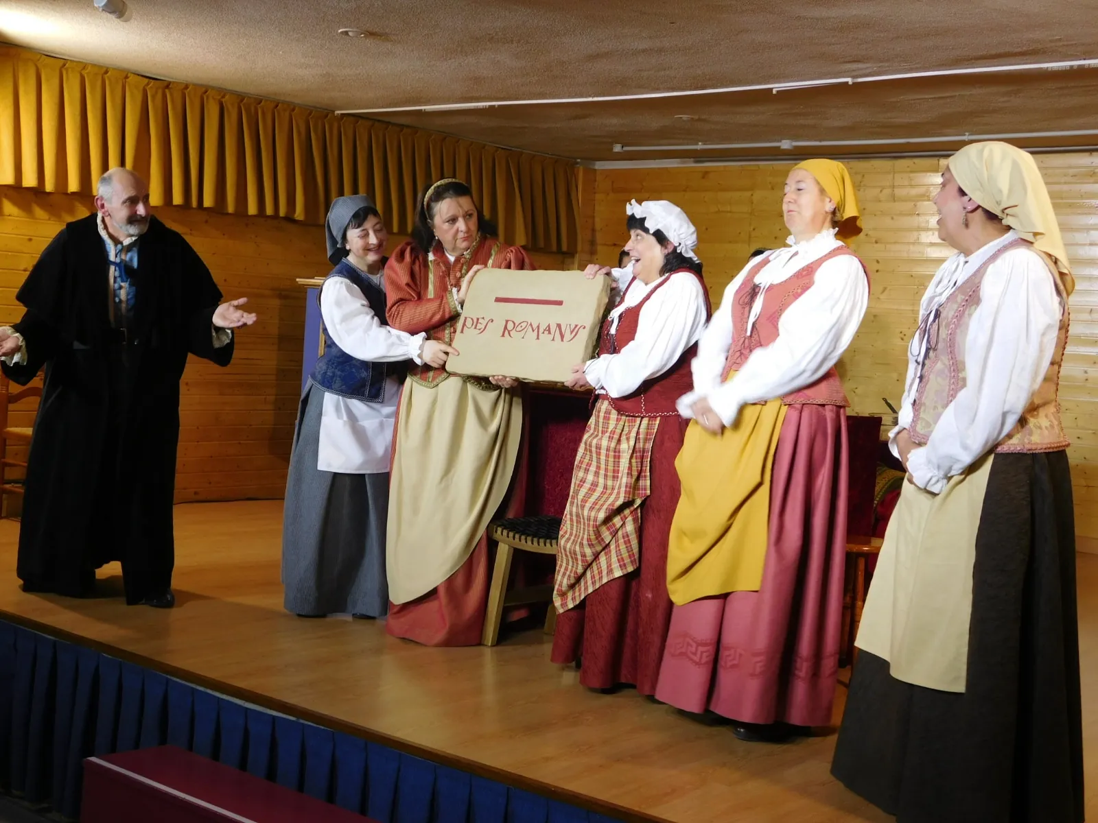 Foto 2 - El Encinar y su pasi&oacute;n por el teatro aplaude la obra de Denis Rafter